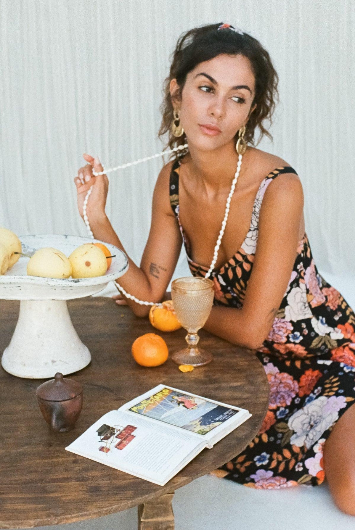 Gardenia Black Midi Dress - Forsoul The Label