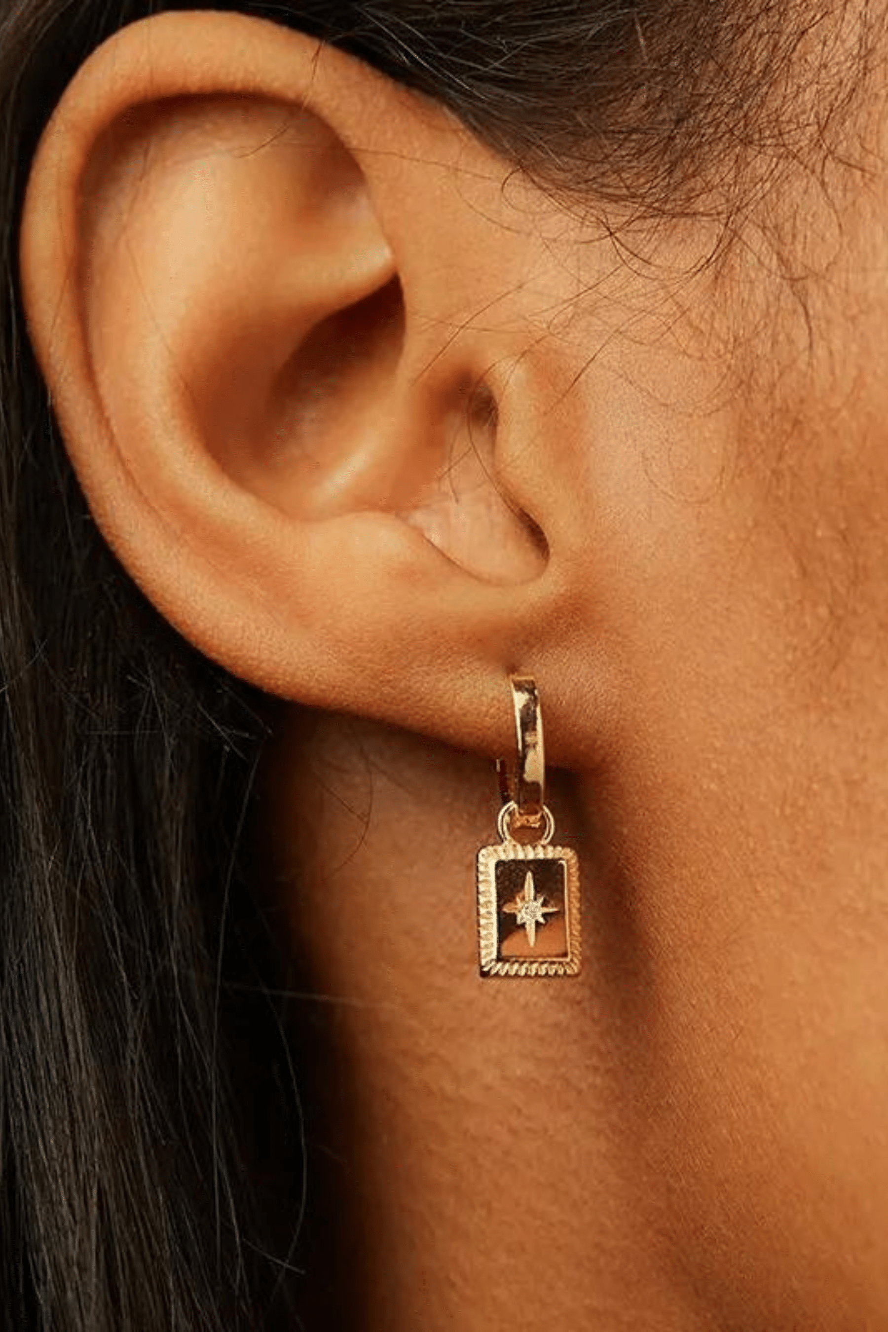 Genoa Charm Hoop Earrings - Forsoul The Label