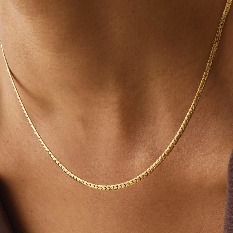 Porto Gold Chain Necklace - Forsoul The Label